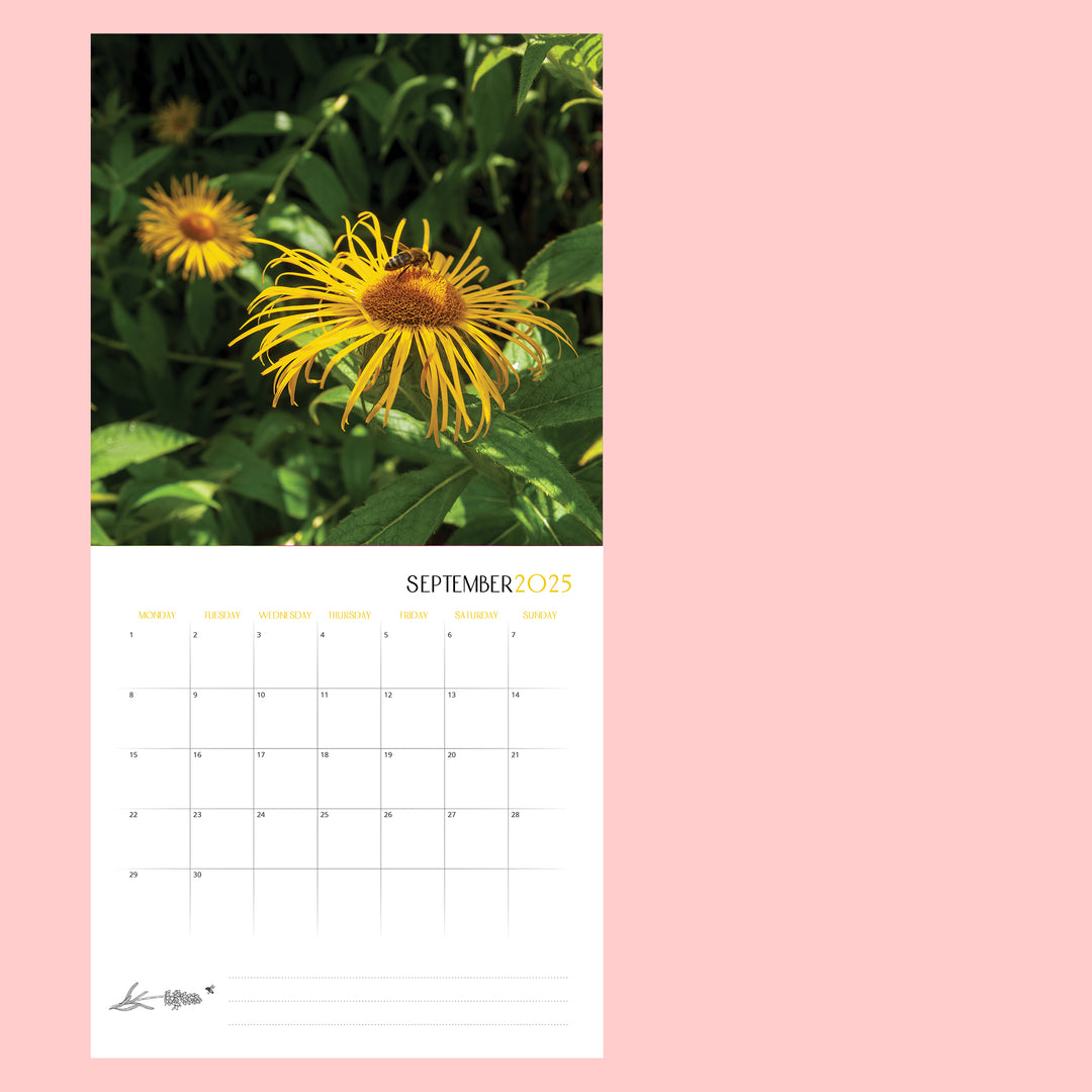 2025 The Bee Garden Calendar