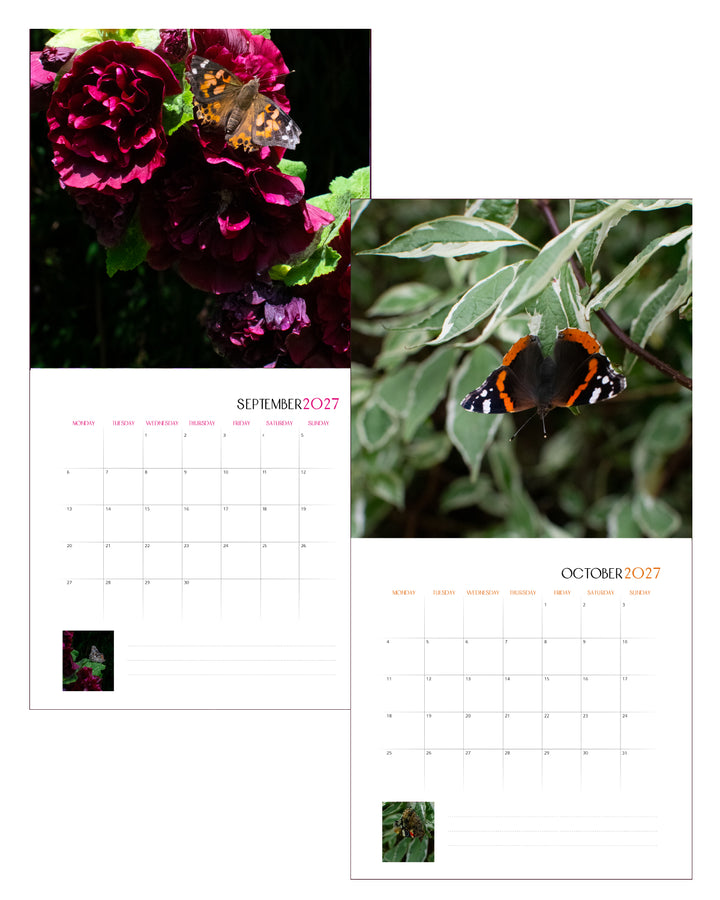 Creatures Of The Bee Garden Calendar 2027