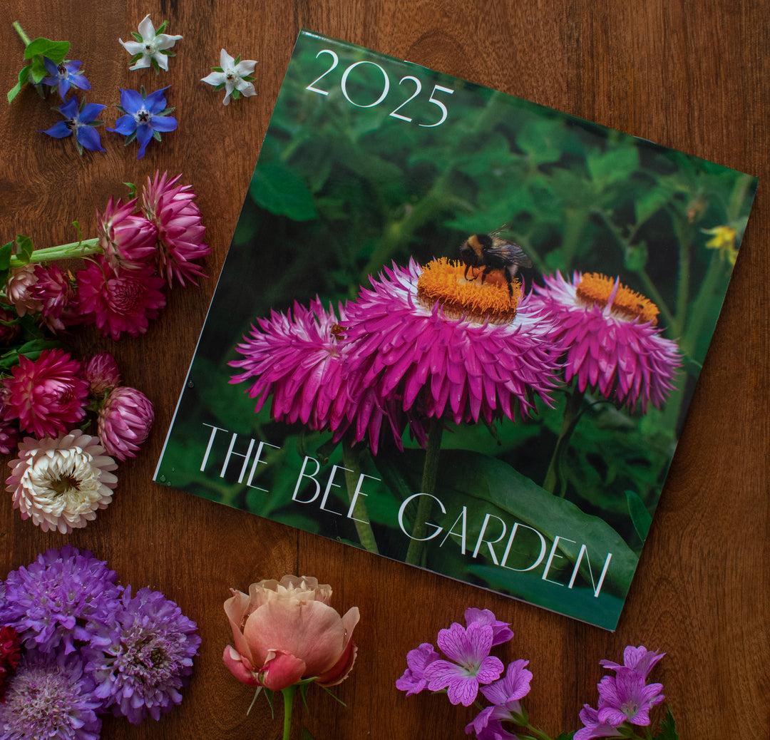 flower seed calendar 2025 The Bee Garden Calendar – Winters Floristry Flower Shop