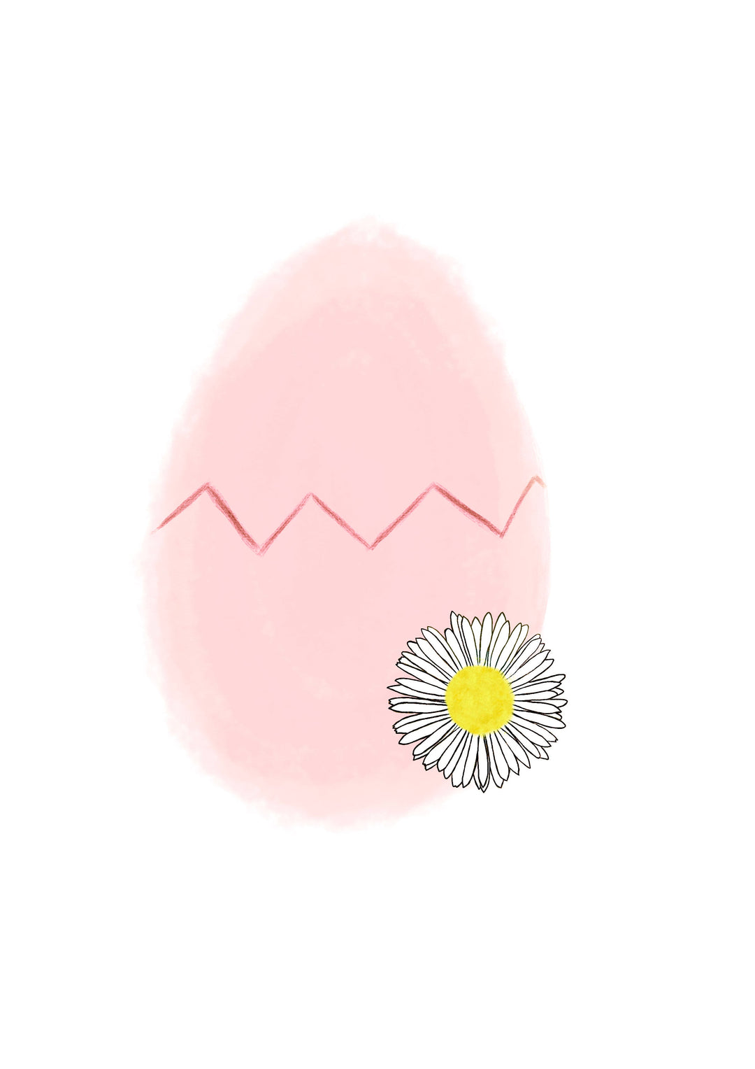 Pink Egg card