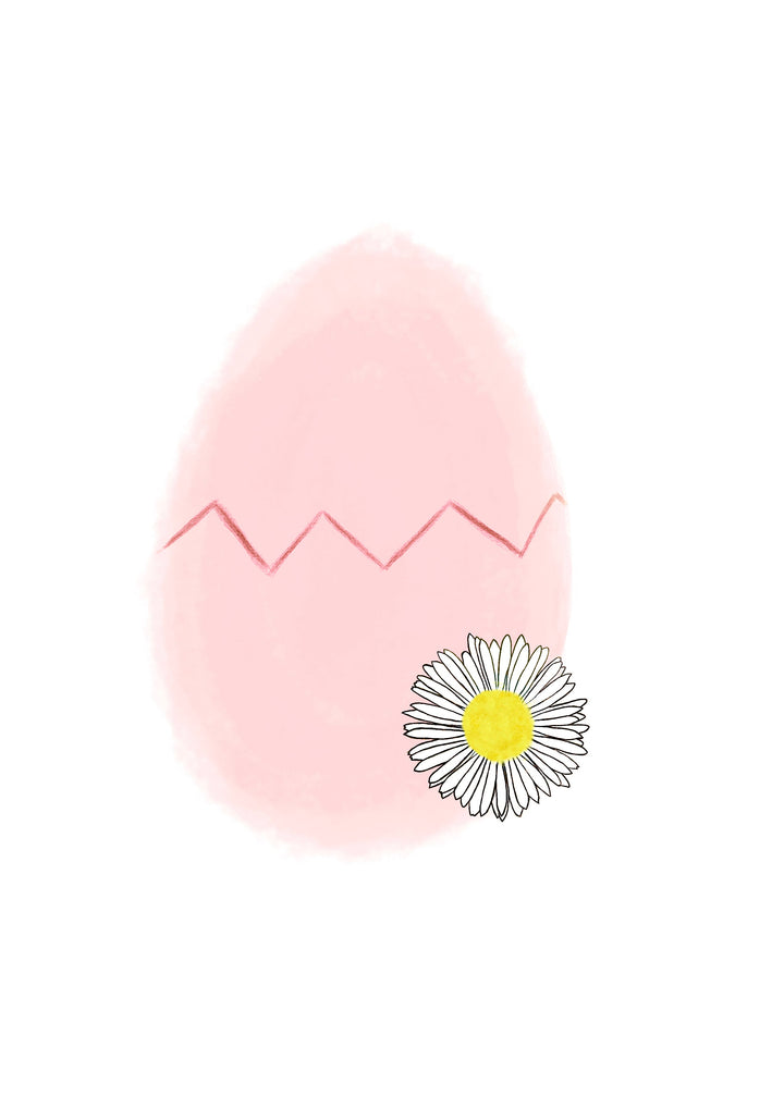 Pink Egg card