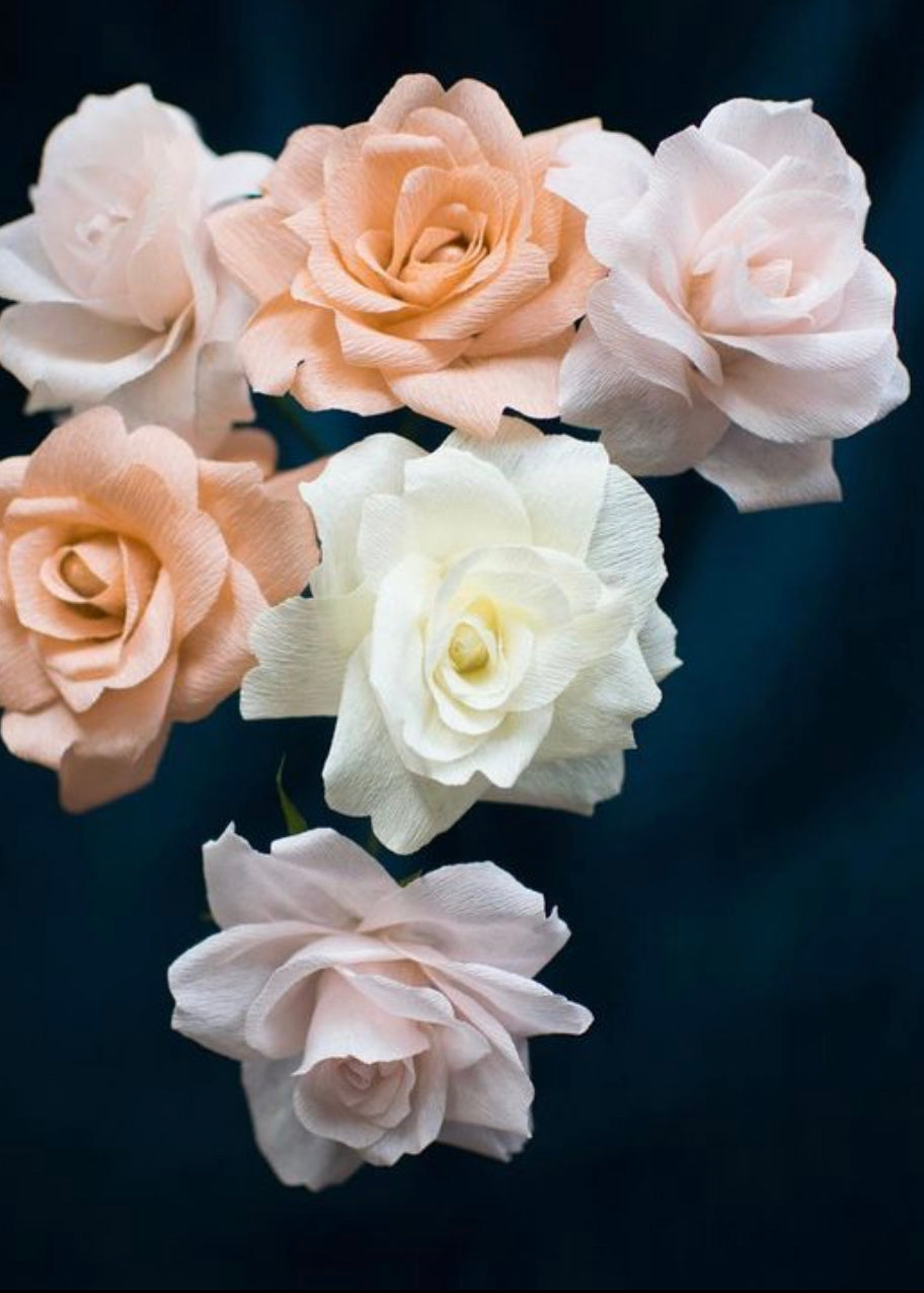 Paper rose posey